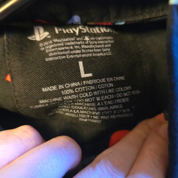 Playstation Button Down Shirt - Gamer Style - Picture 4 of 4